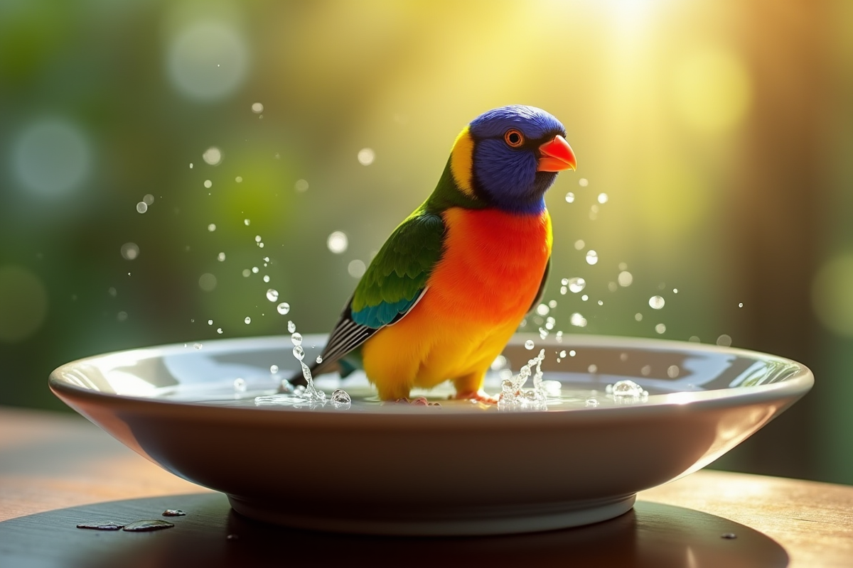 oiseau coloré