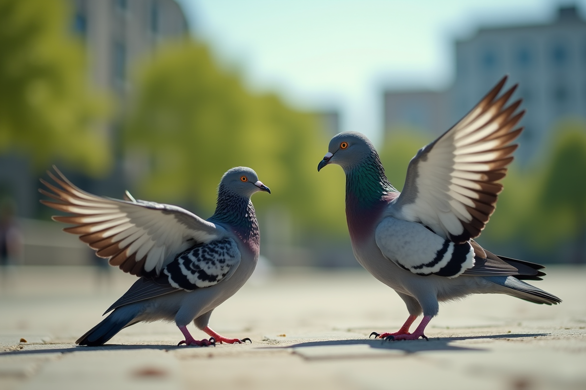 bébé pigeon