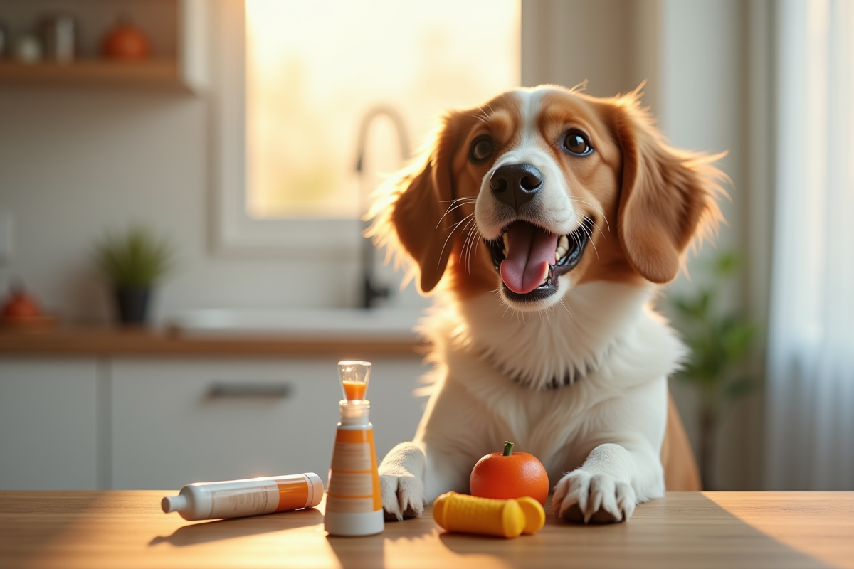 chien  dents