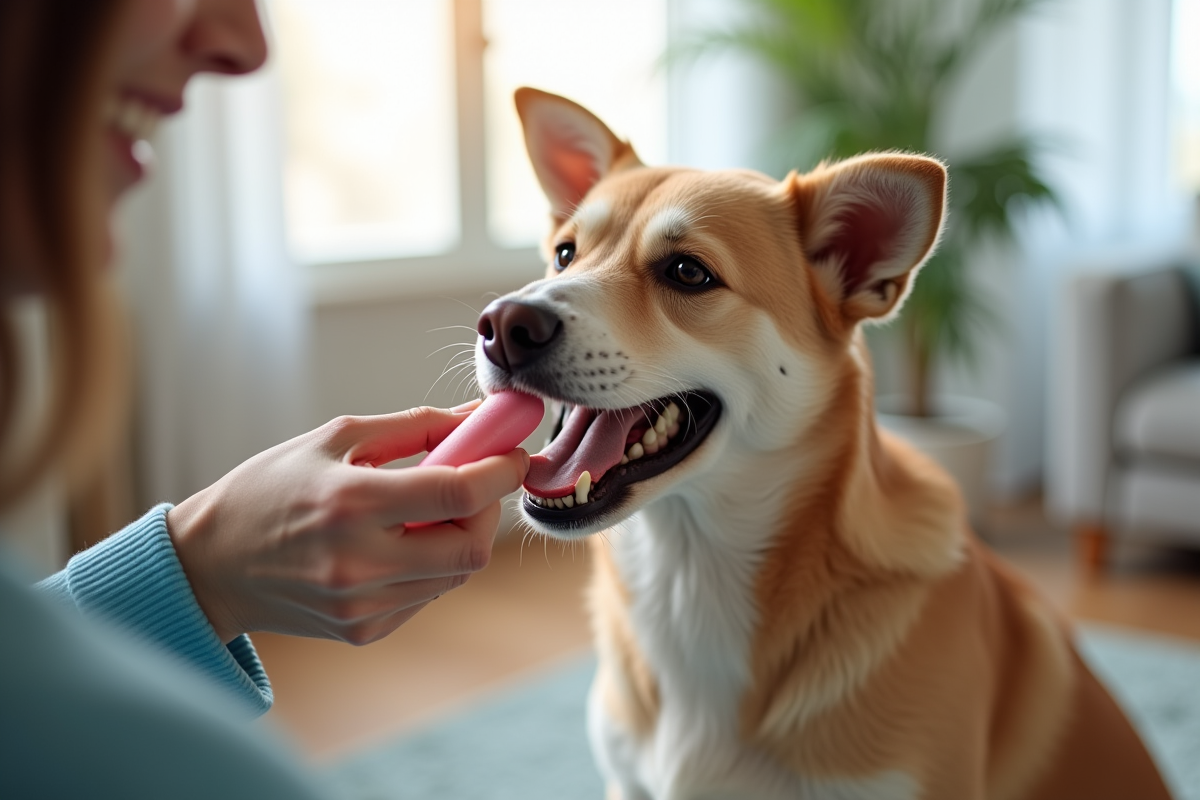 chien désinfection