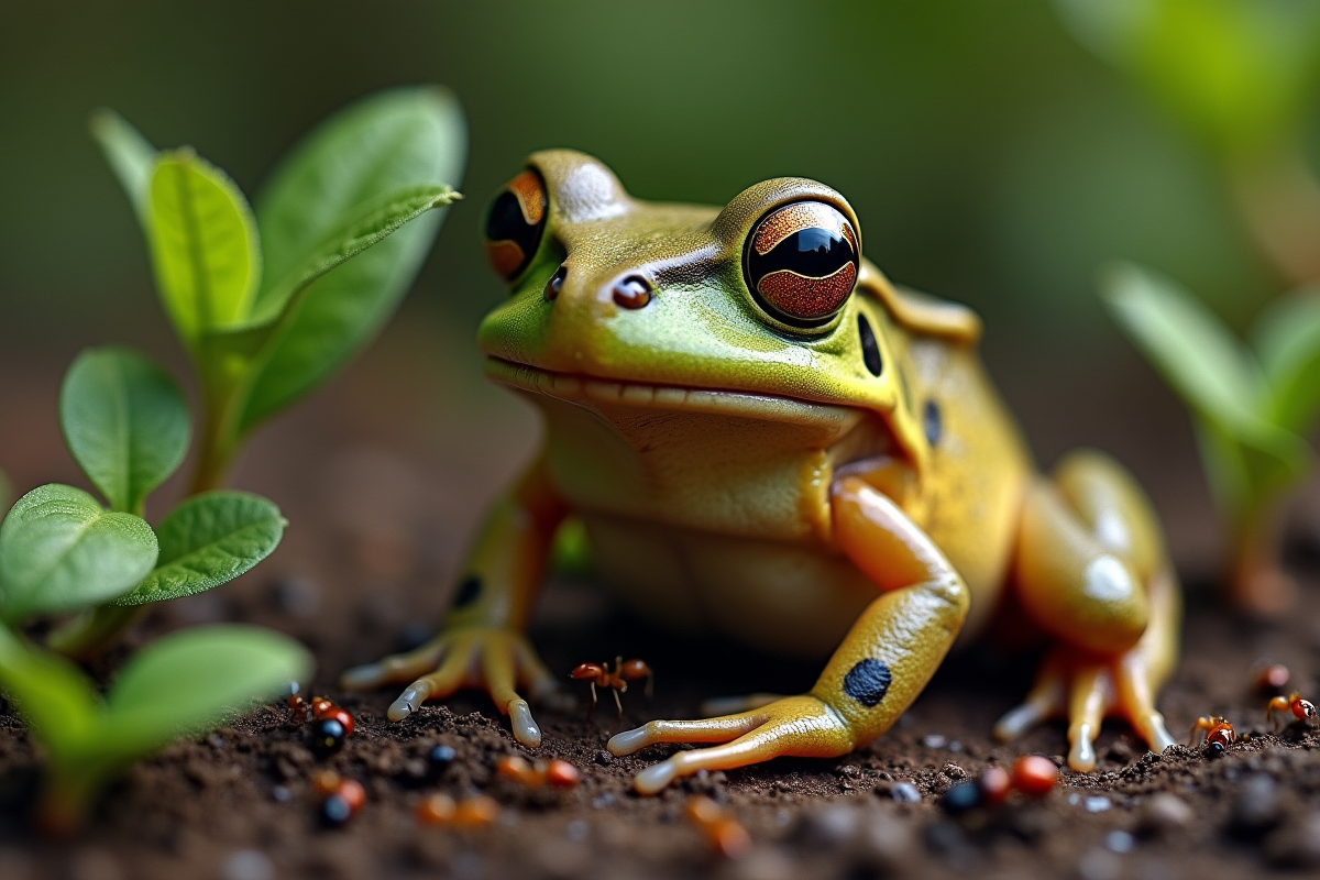grenouilles alimentation