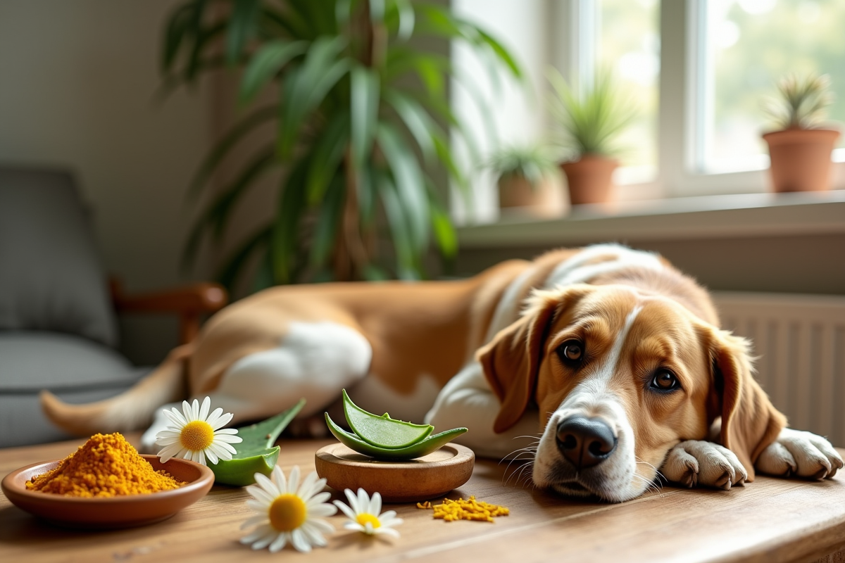 chien douleur